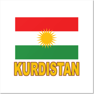 The Pride of Kurdistan - Kurdish Flag Design Posters and Art